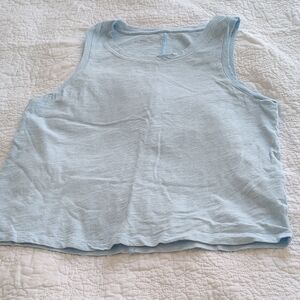 J. Crew Soft Blue Girlfriend Tank